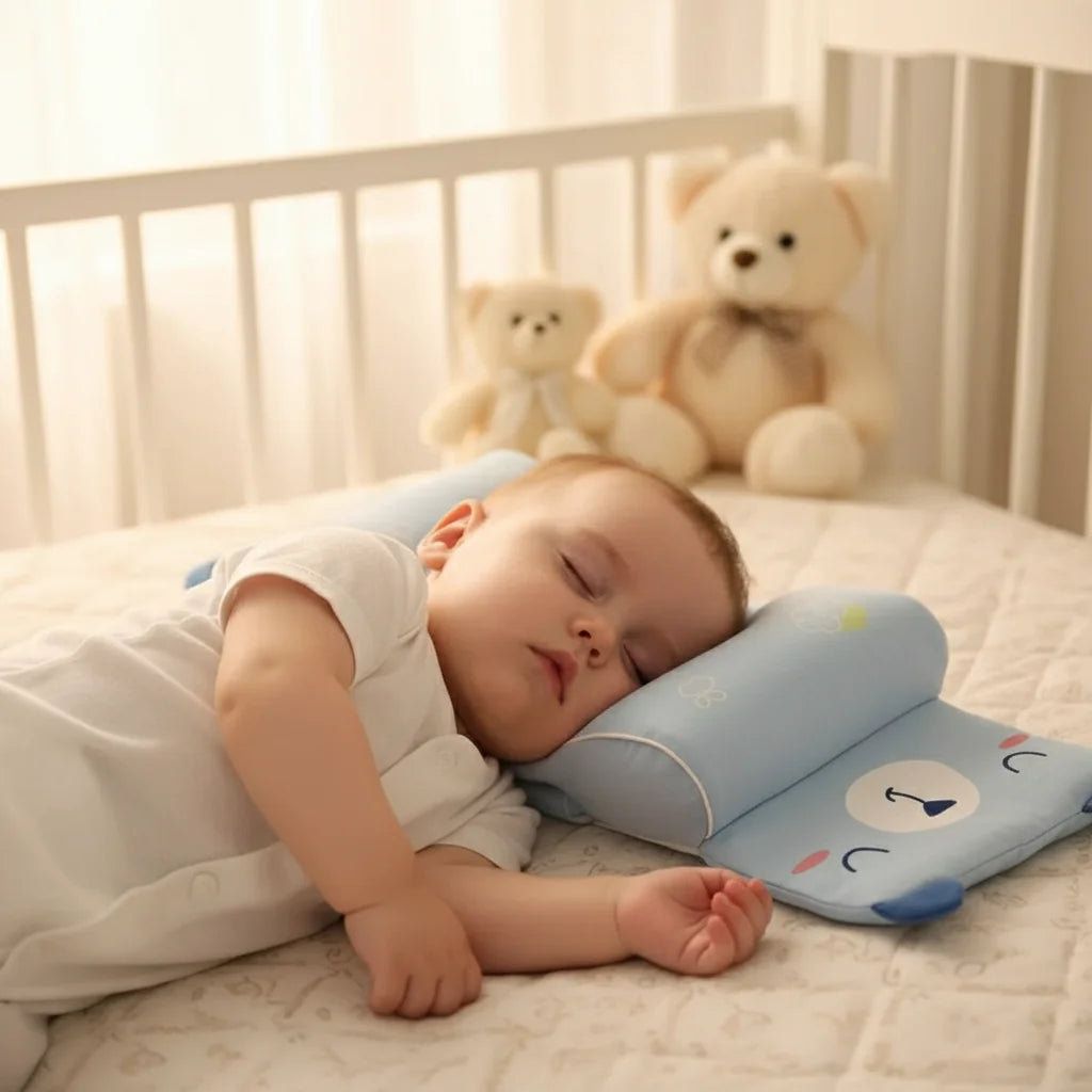 Baby Shaping Head Support Pillow - Assorted Colour